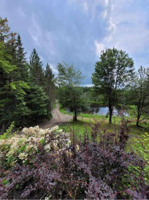 فيلا Chalet Pres Du Mont Megantic La Patrie المظهر الخارجي الصورة
