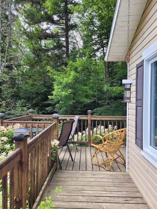 فيلا Chalet Pres Du Mont Megantic La Patrie المظهر الخارجي الصورة